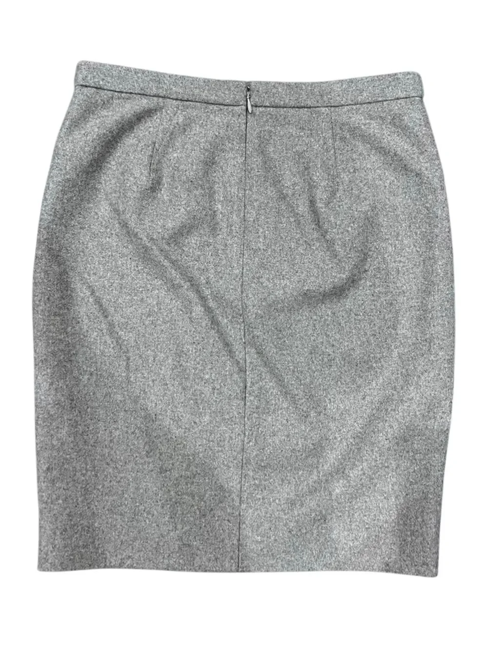J.Crew Wool Pencil Skirt Light Grey Size 2